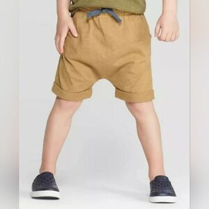 Cat & Jack | Boys Pull-On Drawstring Knit Shorts Dusty Fig